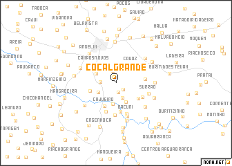 map of Cocal Grande