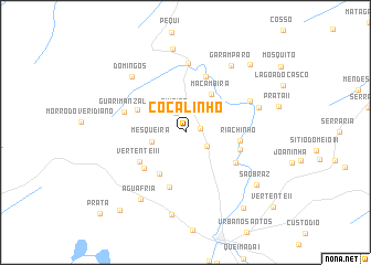 map of Cocalinho