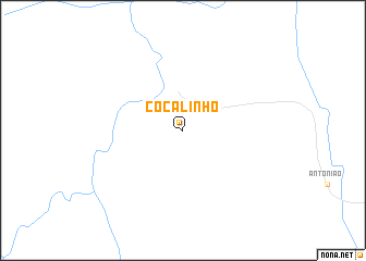 map of Cocalinho