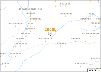 map of Cocal