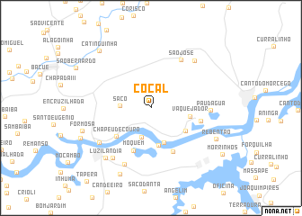 map of Cocal