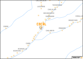 map of Cocal