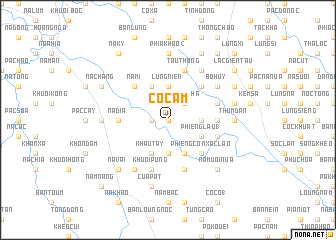 map of Co Cam