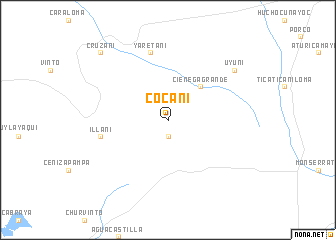 map of Cocani