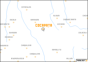 map of Coca Pata