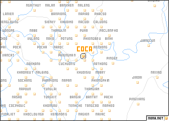 map of Co Ca