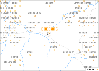 map of Cốc Bang