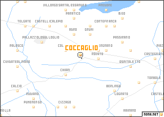 map of Coccaglio