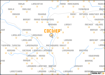 map of Cốc Ðiệp