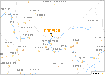 map of Coceira