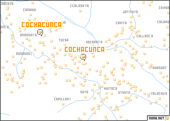 map of Cochacunca