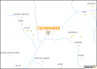 map of Cochahuasa