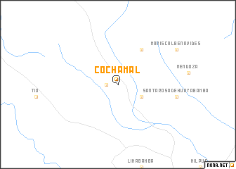 map of Cochamal