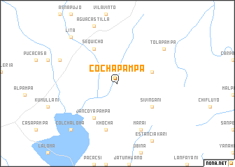 map of Cochapampa