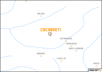 map of Cochapetí