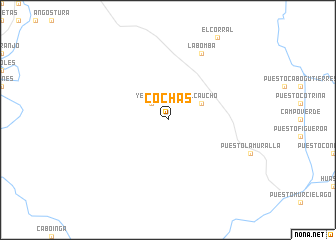 map of Cochas