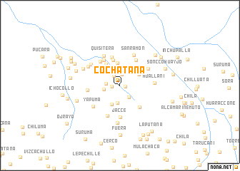 map of Cochataña