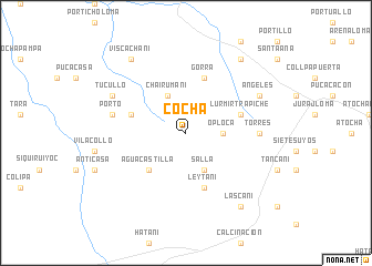 map of Cocha