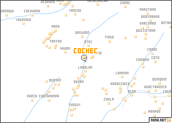 map of Cochec