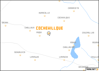 map of Coche Willque