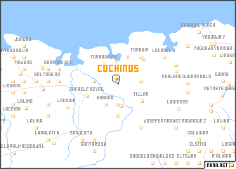 map of Cochinos