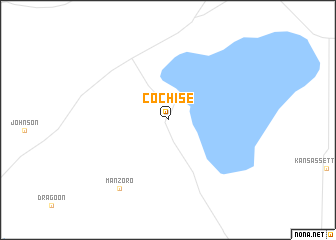 map of Cochise