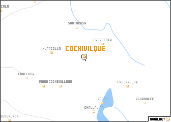 map of Cochivilque