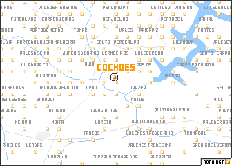 map of Cochões