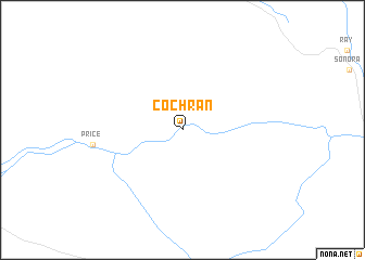 map of Cochran