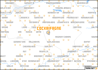 map of Cockaifagne