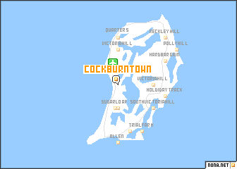 map of Cockburn Town