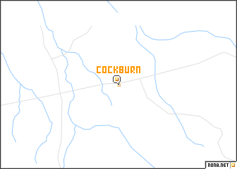 map of Cockburn