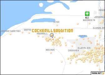 map of Cockerills Addition