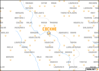 map of Coc Khê