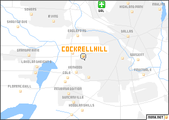 map of Cockrell Hill