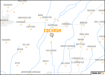 map of Cockrum