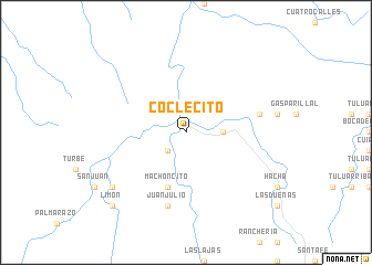 map of Coclecito