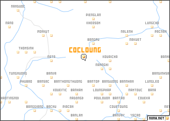 map of Côc Loung