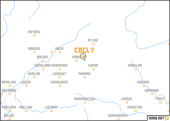 map of Côc Ly