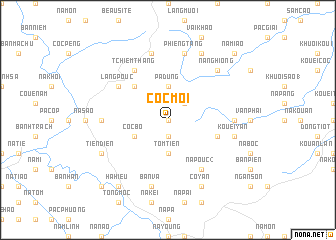 map of Coc Moi