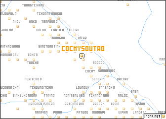 map of Coc My Sou Tao
