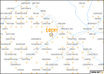 map of Côc My