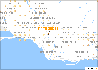 map of Cocoa Walk