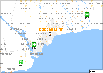 map of Coco del Mar