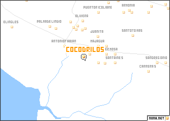 map of Cocodrilos