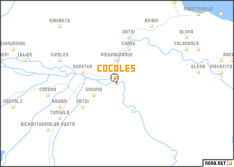 map of Cocoles