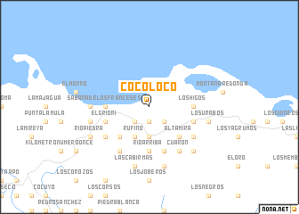 map of Cocoloco