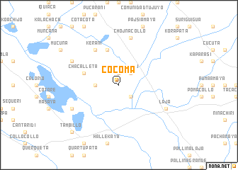 map of Cocoma