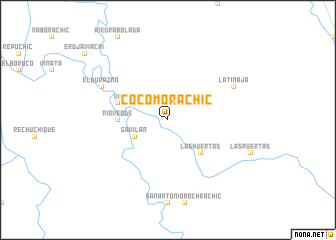 map of Cocomórachic