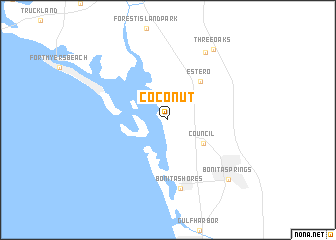 map of Coconut